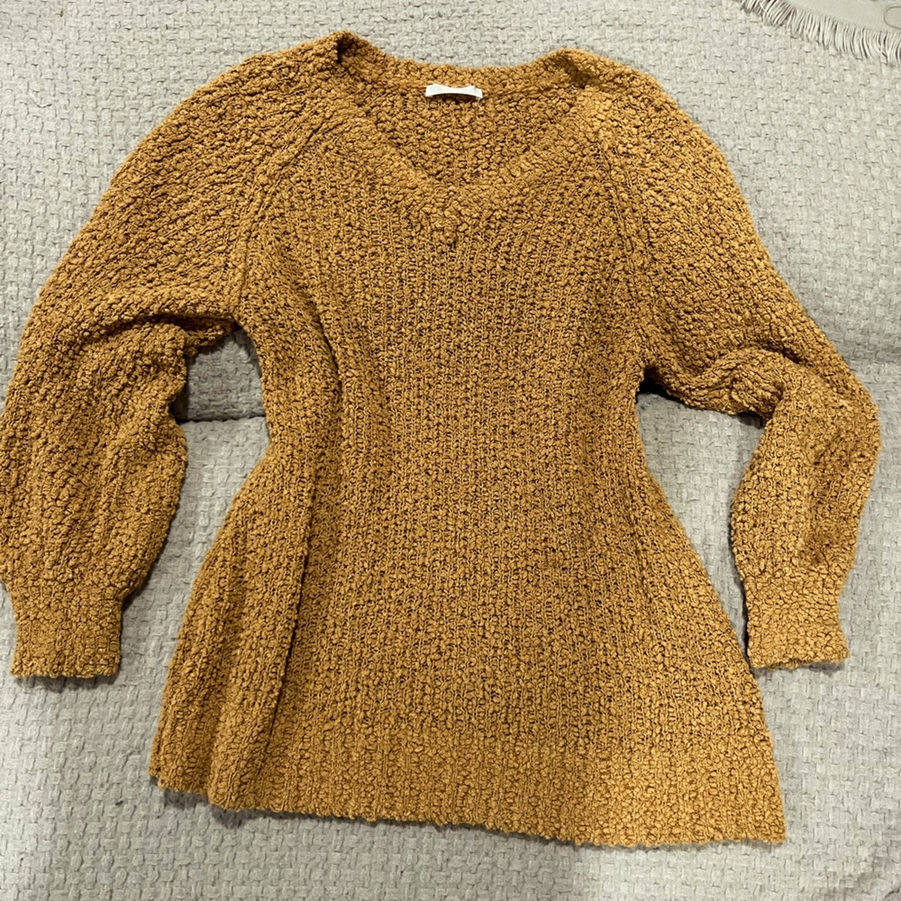 Mustard color sweater